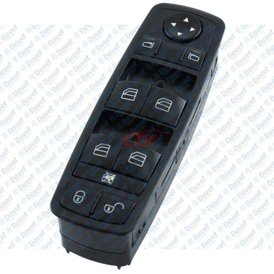MCAR AN-536 Cam Acma Kumanda Dugmesi Sol Dortlu W169 - W245  ####